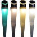 LAMPA SOLARNA PATHWAY 4LED 2 KOLORY 32,5CM