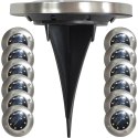 LAMPA SOLARNA 8 LED SMD DO WBICIA W PODŁOŻE KPL.12SZT