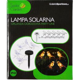 LAMPA SOLARNA GIRLANDA OGRODOWA PARTY LIGHT PTASZKI 5LED