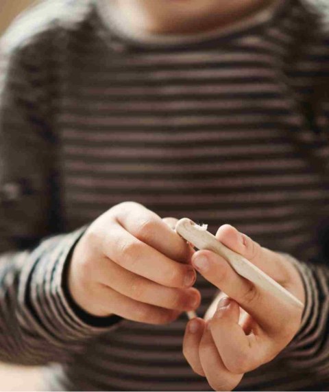 Drewniana Igła do Nawlekania