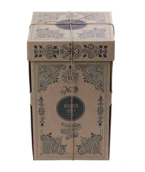 Drewniana Piramida Okrągła - Kolorowa