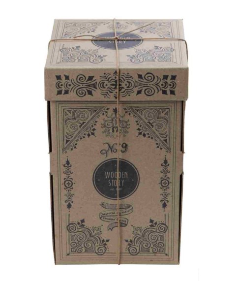 Drewniana Piramida Okrągła - Naturalna