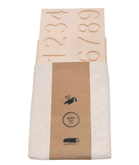 Drewniana Tablica Numeryczna Montessori