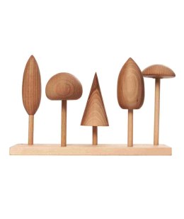 Drewniana Układanka Korony Drzew