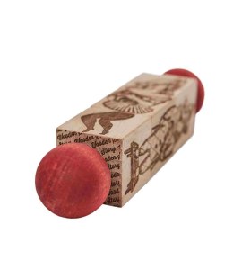 Drewniana Układanka Obracanka Commedia Dell'Arte - Kolorowa