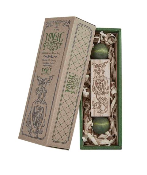 Drewniana Układanka Obracanka Magic Forest - Kolorowa