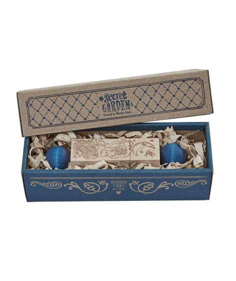 Drewniana Układanka Obracanka Secret Garden - Kolorowa