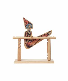 Drewniana Zabawka Akrobata Dziewczynka