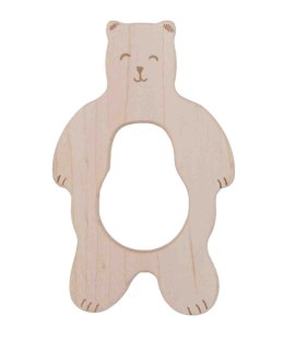 Drewniany Gryzak - Miś