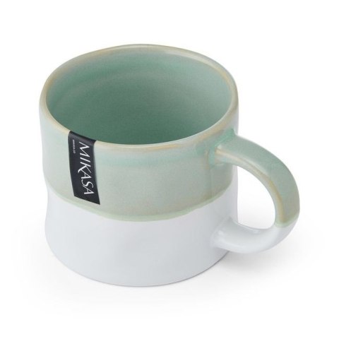 Mikasa, Kubek Kamionkowy Ombre Zielony - 350 ml