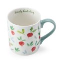 Mikasa, Kubek Porcelanowy Rzodkiewki - 280 ml