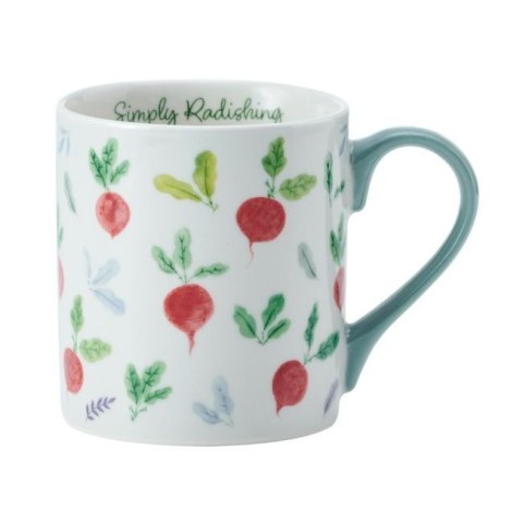 Mikasa, Kubek Porcelanowy Rzodkiewki - 280 ml