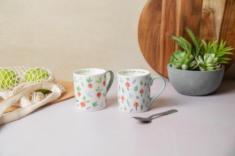 Mikasa, Kubek Porcelanowy Rzodkiewki - 280 ml