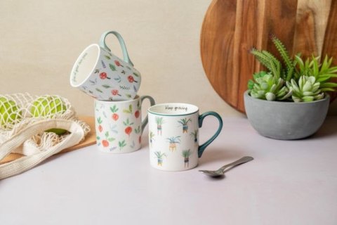 Mikasa, Kubek Porcelanowy Rzodkiewki - 280 ml