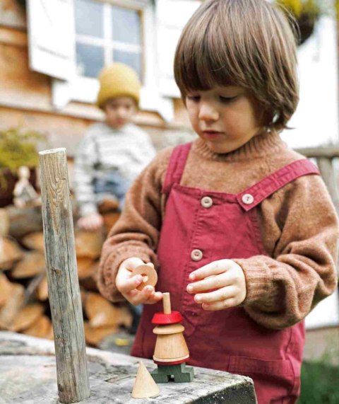 Układanka LALA Stick Fig No.06 - Kolorowa