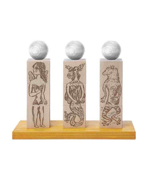 Układanka Obracanka Dreamland - Naturalna