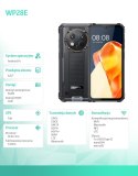 Smartfon WP28E 4G 4/64GB IP69K Czarny