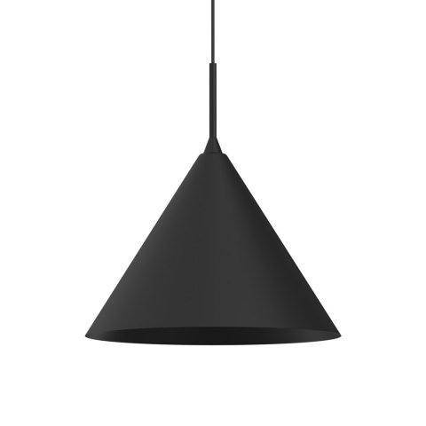 Lampa wisząca CAPITAL Czarna Metalowa 1xGX53 32cm