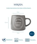 Mikasa, Kubek Kamionkowy Eat Sleep Coffee Repeat - 400 ml