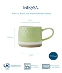 Mikasa, Kubek z Unikalnym Wykończeniem Zielony - 320 ml