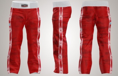 Spodnie do kickboxingu MASTERS "FIGHT" SKBP-M (WAKO APPROVED)