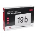 Lampa LED numer domu Czujnik MCE292 W