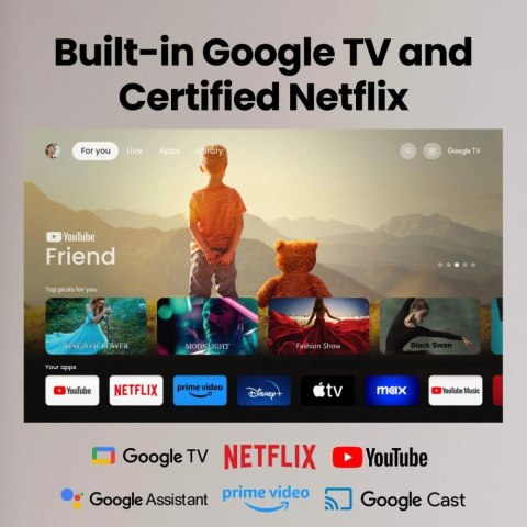 Projektor GP520 4K LED 2600ansi/4K/HDMI