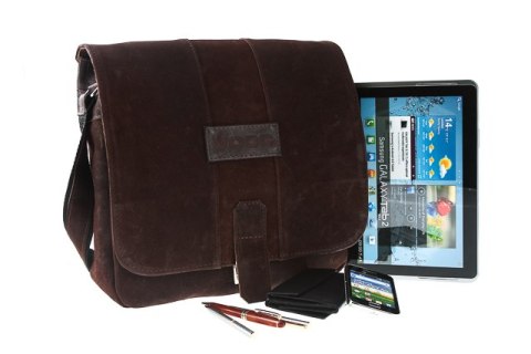 Duża torba na ramię URBAN RDW8 BROWN