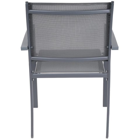 KRZESŁO OGRODOWE 57X57X88CM TEXTLINE KPL.2SZT