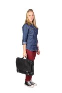Teczka, torba unisex URBAN RDW12 BROWN