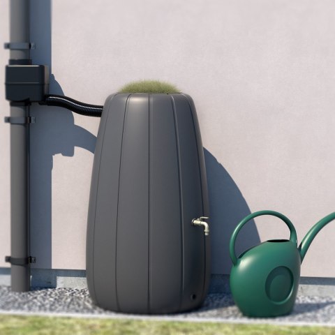 Zbiornik na deszczówkę 200 L antracyt