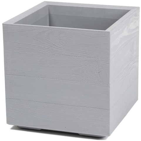 Donica Betonique deska recykling szara H40x40 cm