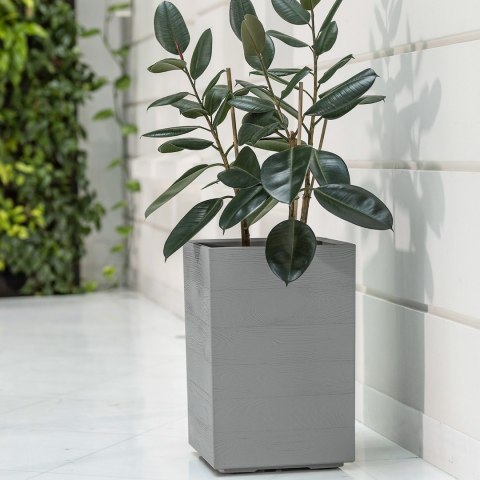 Donica Betonique deska recykling szara H60x40 cm