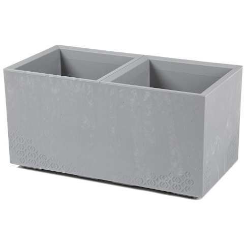 Donica Betonique recykling szary beton h39X78 cm
