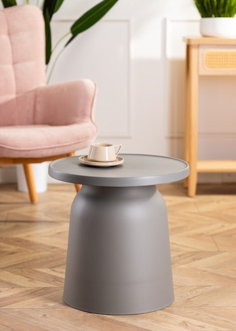 Dwa minimalistyczne stoliki OTTO szare