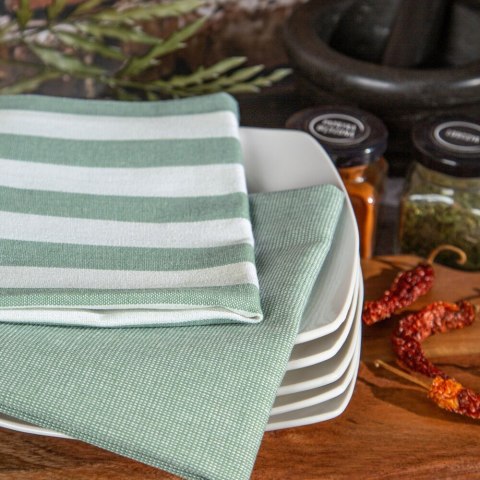 Komplet 2 ścierek KARIN 50x70 zielone