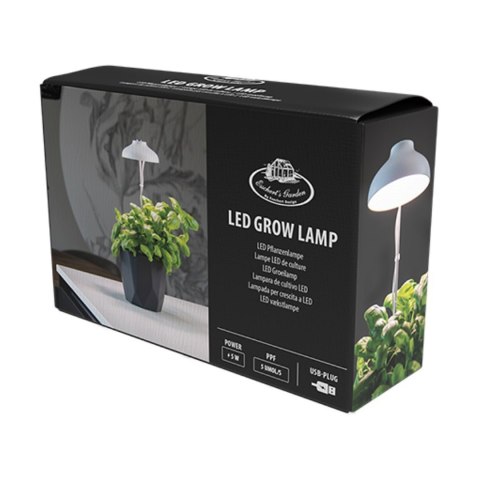 Lampa LED do wzrostu roślin regulowana