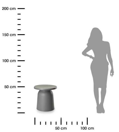 Minimalistyczny stolik OTTO1 szary