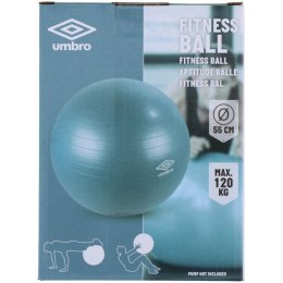 PIŁKA FITNESS 55CM NIEBIESKA UMBRO