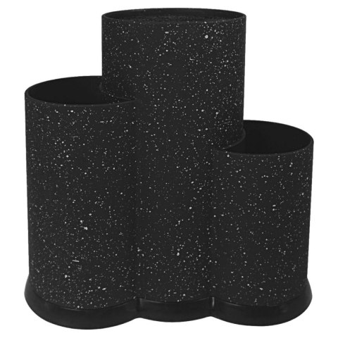 UNIWERSALNY BLOK STOJAK DO NOŻY 3w1 KRISBERG KS-2528 CZARNY