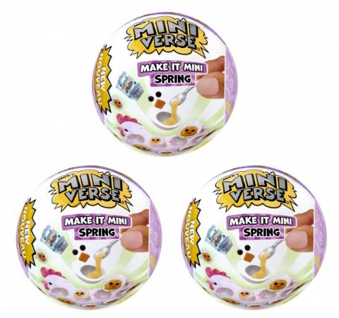 Figurki Miniverse Make It Mini Spring 1 sztuka