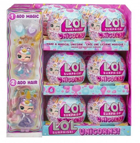 Lalka L.O.L. Surprise Jednorożec Display 12 sztuk