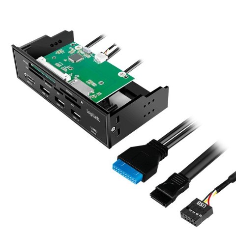 Multifunkcyjny panel 5,25' z czyt. kart