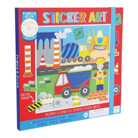 Na Budowie Zestaw Pachnących Naklejek