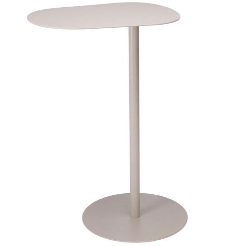 Stolik boczny metalowy piaskowy 35xh53 cm