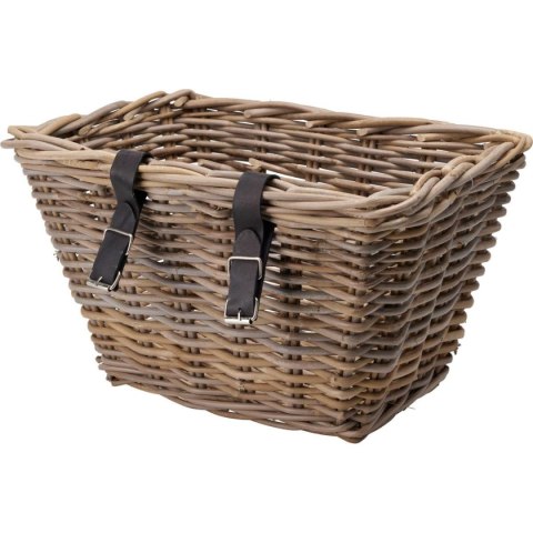 KOSZYK ROWEROWY WIKLINOWY NA PRZÓD 39X30X24CM XQMAX