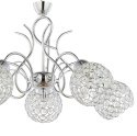 Żyrandol kryształowy wiszący Crystal III 5xE27