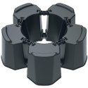 PODSTAWA DO ZBIORNIKA NA WODĘ DESZCZÓWKĘ MODULAR 5 BASECAN ANTRACYT