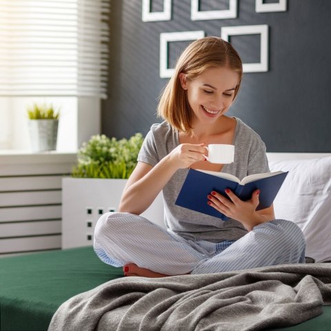 Prześcieradło JERSEY beżowe 90x200 +25cm