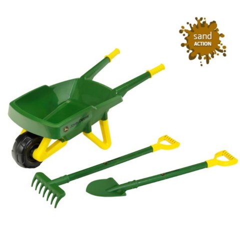 Zestaw z taczką John Deere